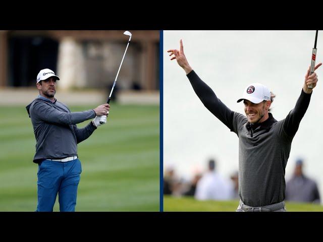 Best CELEBRITY shots from AT&T Pebble Beach | 2023