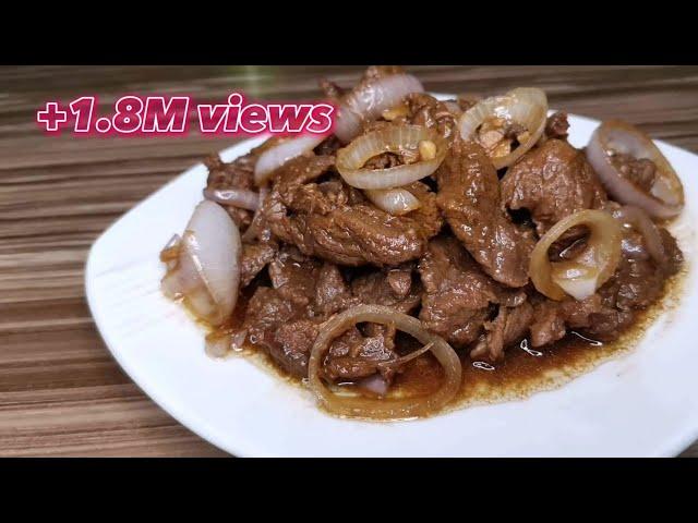 BEEF STEAK || HOW TO COOK BEEF STEAK || BEEF STEAK RECIPE || AMY GUEVARRA