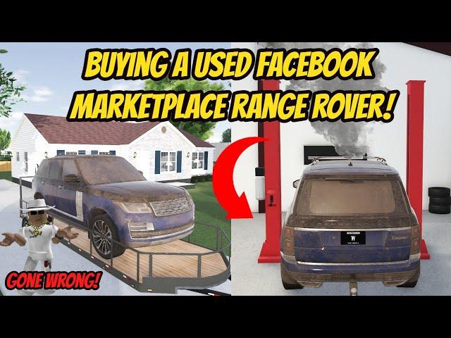 Greenville, Wisc Roblox l *USED* Facebook Marketplace Range Rover Shopping SCAM Roleplay