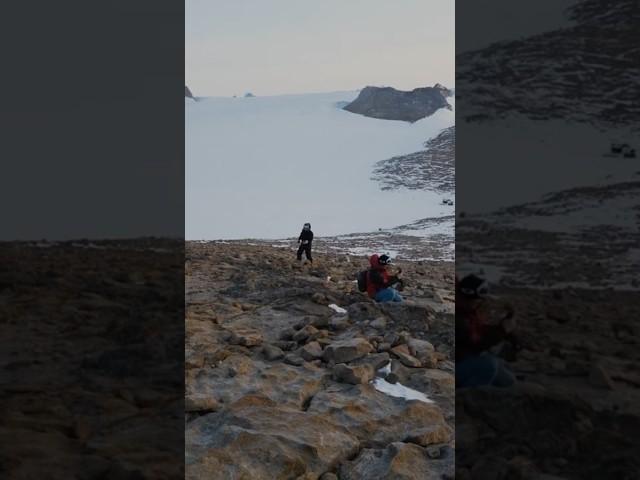 Ищем метеориты в Антарктиде. Полное видео по ссылке! #shorts #антарктида #антарктика