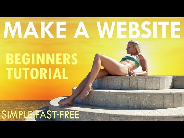 How To Create A Website For Free 2025 ~ An Ultimate Website Tutorial For Beginners