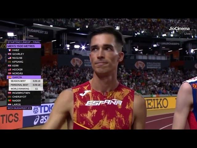 Josh Kerr  Beats  Ingebrigtsen to win Men 1500M | European Athletics Championships Budapest 2023 |