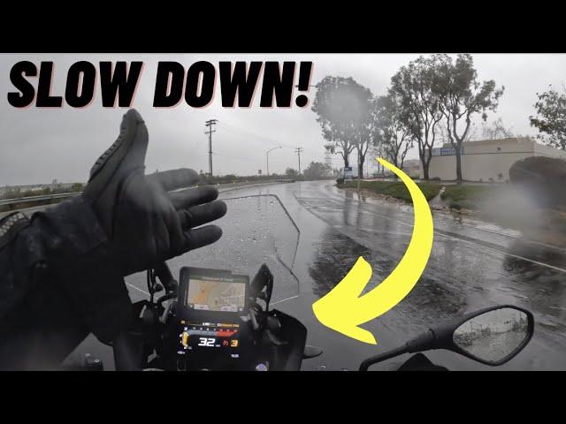 How To Ride A Motorcycle In The Rain