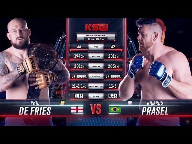 KSW Free Fight: Phil De Fries vs. Ricardo Prasel