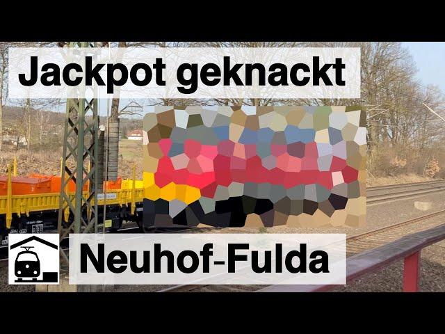 Jackpot geknackt an der Kinzigtalbahn zwischen Neuhof und Fulda