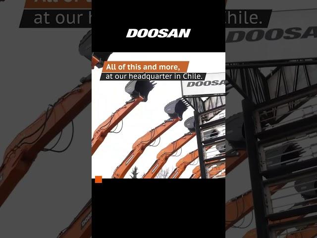 Find your Doosan machine in Hyundai Doosan Infracore Chile!
