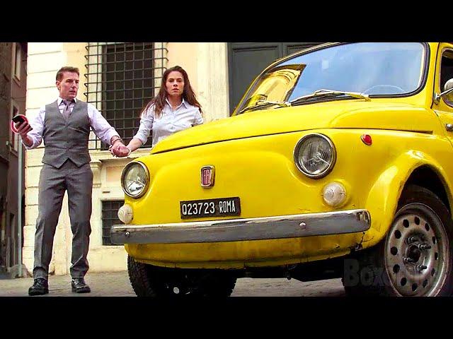"These cars, the way they set them up..." | Mission Impossible 7 FULL Rome Scene