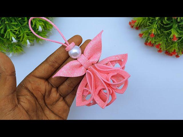DIY Christmas Angel Making Tutorial | Foamiran Christmas Tree Ornaments | Christmas Decoration Ideas