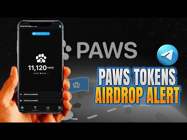 You Can EARN FREE $500+ From $PAWS Airdrop