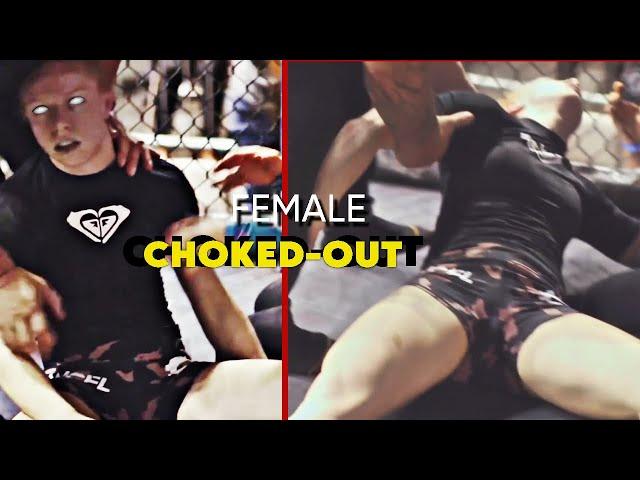 30 MINUTES OF FEMALE CHOKED-OUT MMA COMPILATION PART .2