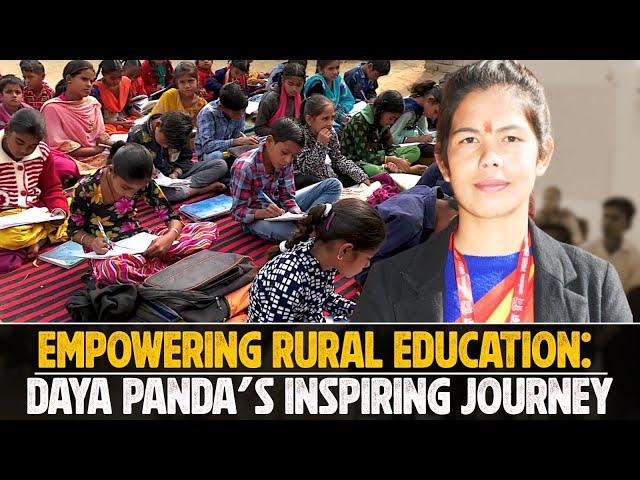 Empowering Communities Through Education: The Inspiring Journey of Daya Panda #education