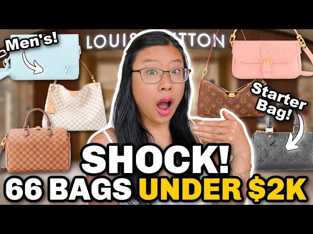 I SHOCKINGLY Found 66 Bags STILL Under $2K At Louis Vuitton In 2024! Cheapest LV Men + Women Bags!