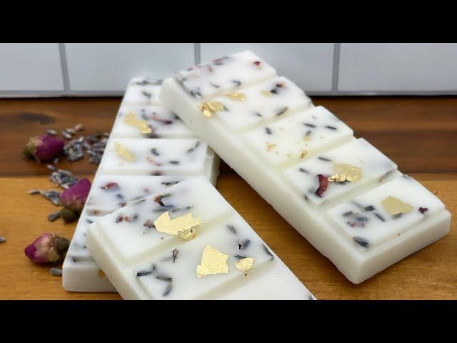 Making strong Lavender wax melts snap bars tips and tricks