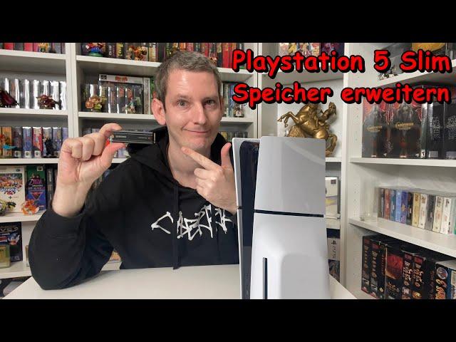 Playstation 5 Slim Speicher erweitern SSD - Deutsch