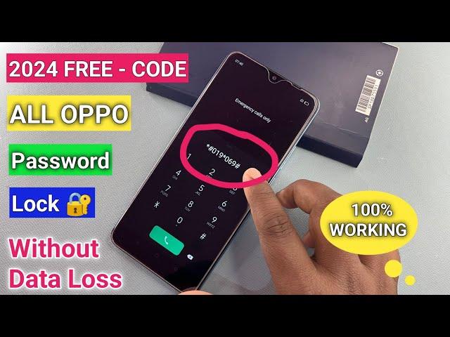 2024 FREE :- All Oppo Reset Password How to fix forgot lockscreen Password Any Oppo Phone