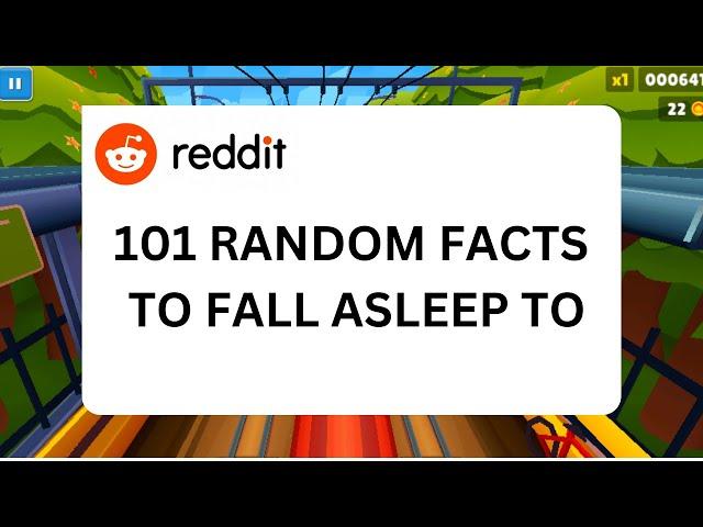 101 random facts to fall asleep to