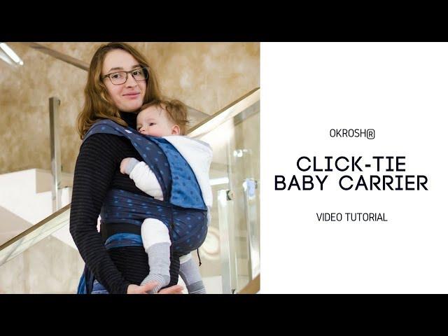 Mei tai baby carrier Okrosh ClickTie / Mei tai baby carrier instructions