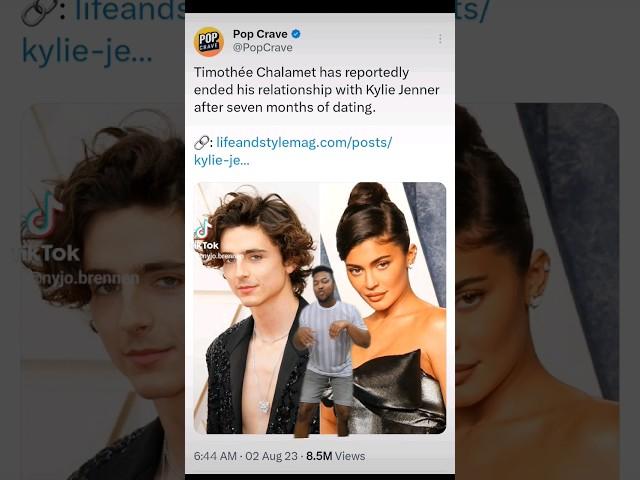 7 months of being lowkey. #itsbeenreportedbynyjo #timotheechalamet #kyliejenner #reel  #shorts