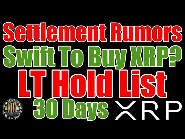 XRP Pullback/Breakout Incoming? & Ripple CLO / Settlement Rumors