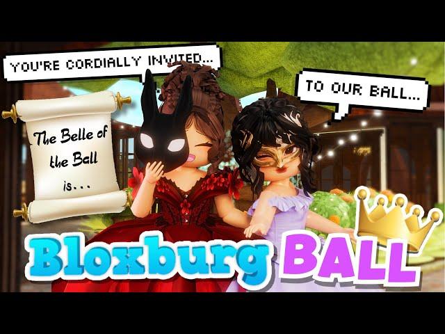 Hosting the BIGGEST Masquerade Ball in BLOXBURG (NO ONE CAME...)
