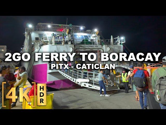 From PITX to Boracay via 2GO Ferry! The Cheaper Way to Boracay? | Batangas-Caticlan | Philippines