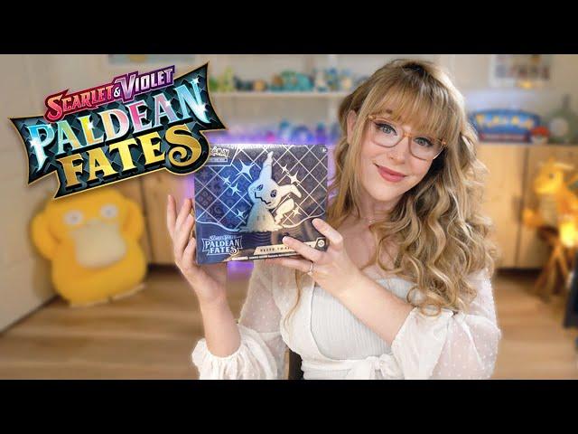 Paldean Fates Elite Trainer Box Pokemon Card Opening!!