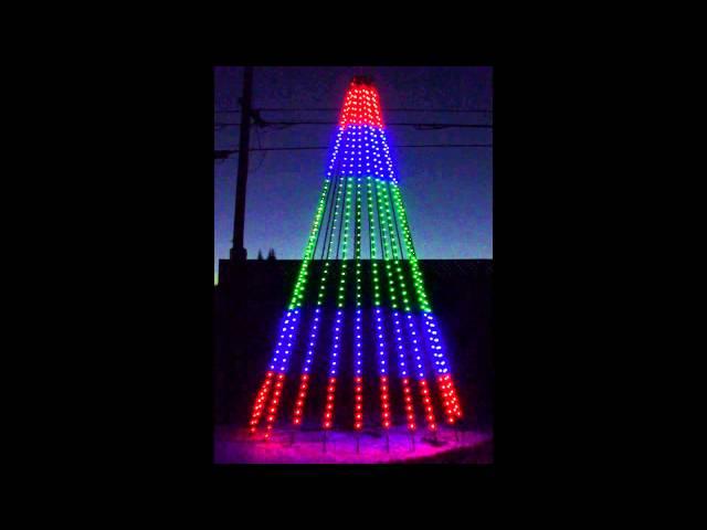 RGB Pixel Mega Tree Test