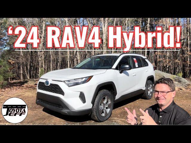 Why Buy 2024 Toyota RAV4 Hybrid LE! Review and Tutorial