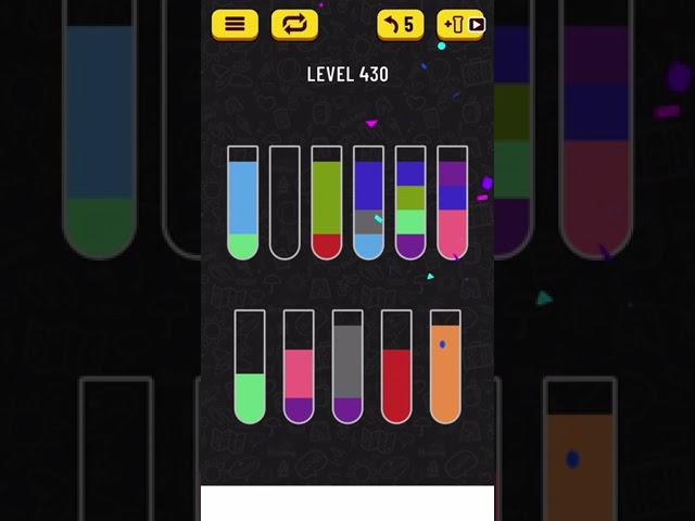 Water Color Sort Solution - Level 430