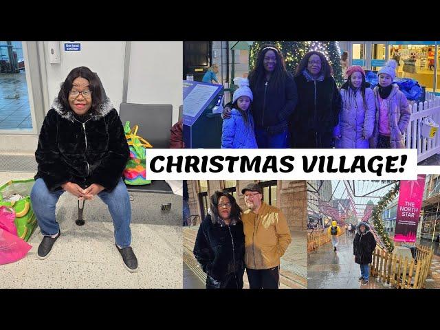 Nigerian Mum and Scottish Husband had a dance off at the Christmas Village!