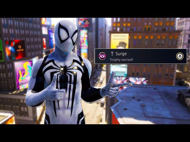 Marvel Spider-Man 2: How To Get Surge Trophy  After 100% The GAME!!