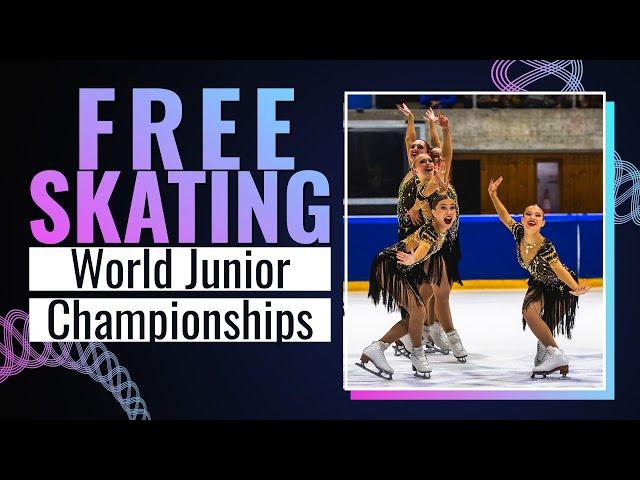 Free Skating | ISU World Junior Synchronized Skating Champs | Gothenburg 2025 | #SynchroSkating