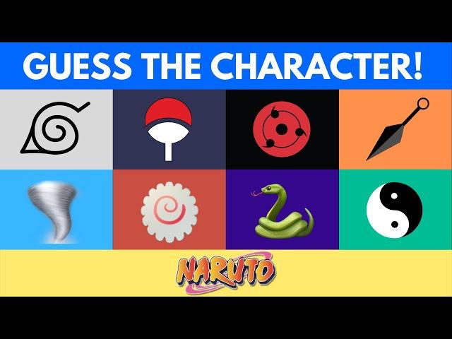 Can You Guess The Naruto Character By Emoji?