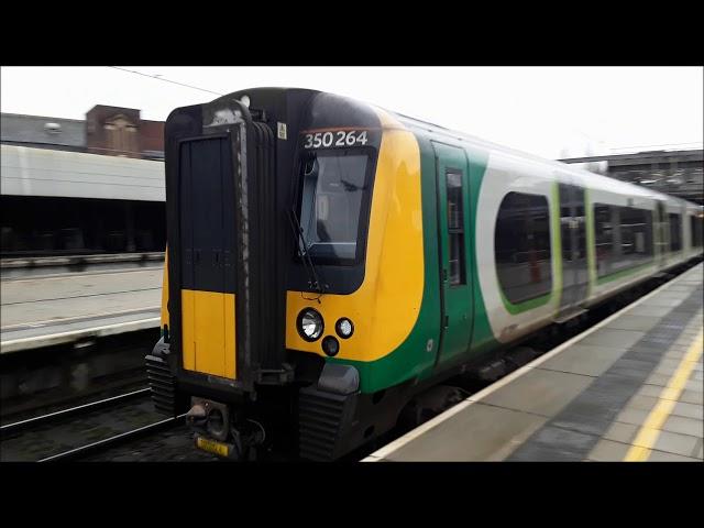 Trains at: Stafford, WCML, 25/01/2020, Part 1/2