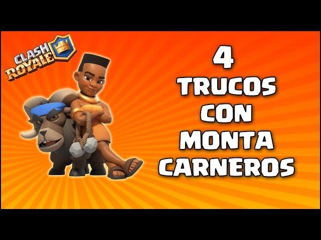 4 Trucos con Montacarneros - Clash Royale | Pepegames