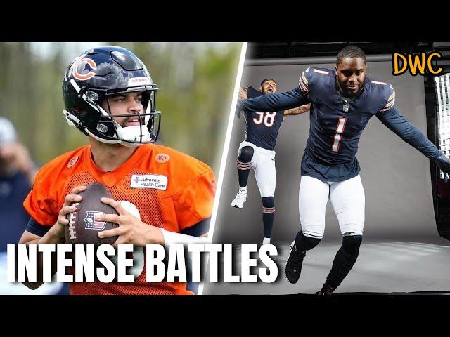 FIERCE Competition Between Caleb and Bears Defense || Bears Minicamp Practice News