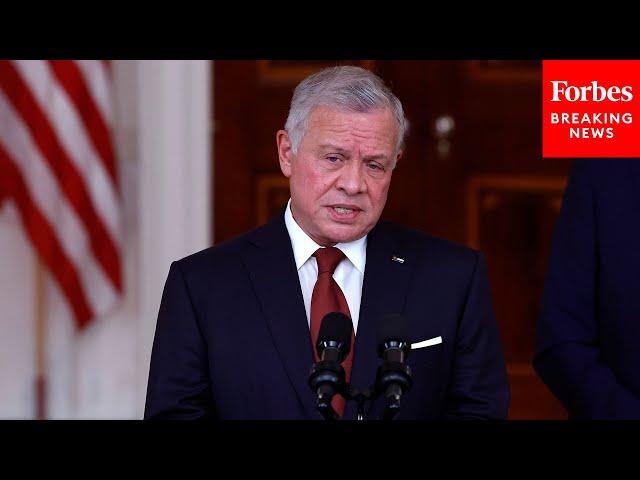 BREAKING: King Abdullah II Of Jordan: 'We Cannot Afford An Israeli Attack on Rafah'