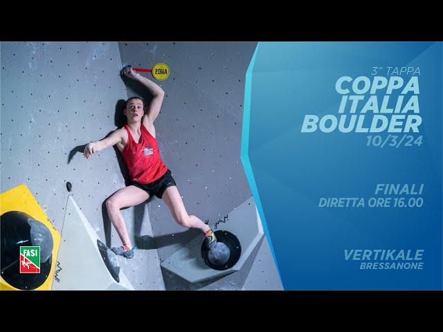 Coppa Italia Boulder 2024 - 3° prova - Vertikale Bressanone - FINALI