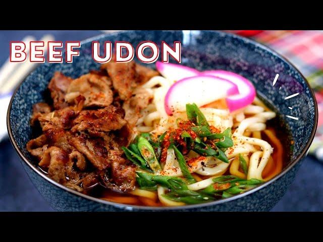 How To Make Beef Udon Soup - Beef Udon Soup Easy Recipe