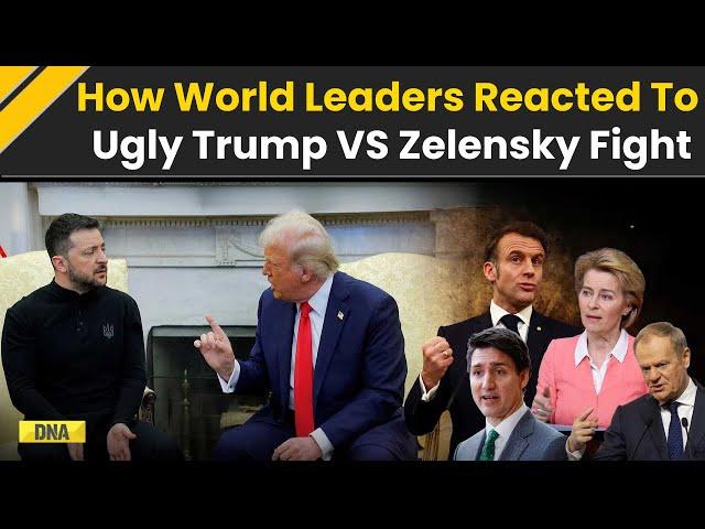 Trump Zelensky Meeting: How World Leaders Reacted To Donald Trump Vs Volodymyr Zelenskyy, World News