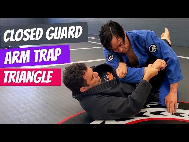 Arm Trap Triangle Set Up from Closed Guard