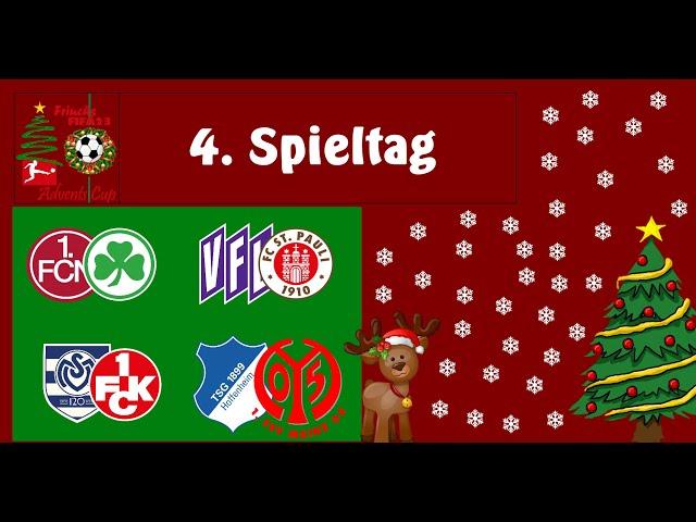 4. Spieltag Friuchs FIFA23 AdventsCup