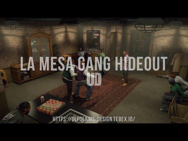 GTA V MLO | LA MESA GANG HIDEOUT | FIVEM