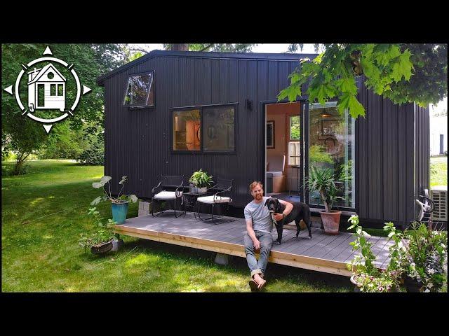 Modern Tiny Home w/ gorgeous wood interior is stunning!