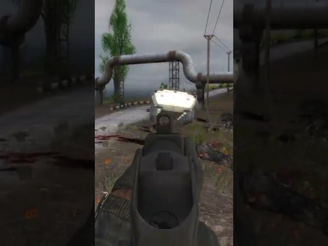 ТВАРЬ СПРЯТАЛАСЬ ПОД БТР - Сталкер ОП 2.2 Mod Pack LSC short #shorts