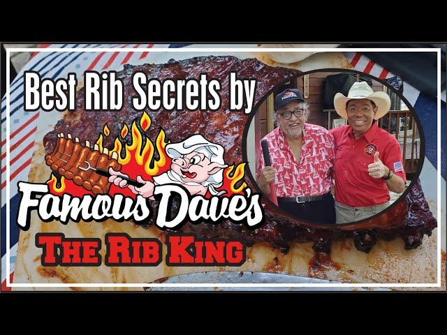 Eight Rib Secrets by Famous Dave's The Rib King | Aquarium Smoker | Harry Soo SlapYoDaddyBBQ.com