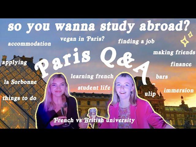 Paris Q&A | everything you need to know before moving to Paris! ft. Eloise O'Connor