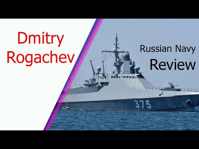 Dmitry Rogachev 375: Project 22160 Patrol Ship Strengthening At Sea