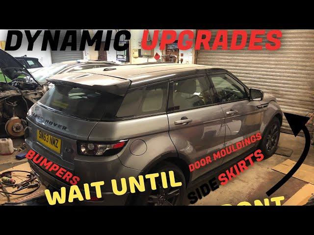 Retrofitting Dynamic Parts onto my Salvage Pure Range Rover Evoque - Part 8