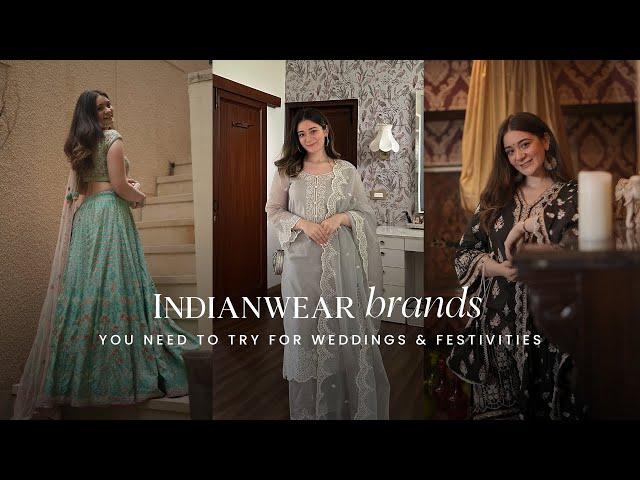 BEST Indian Wear Brands For Wedding Guests & Festivities  | Sana Grover